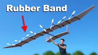 Giant Rubber-Band Plane