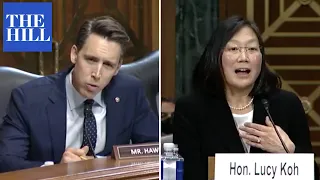 'Are you biased against people of faith?' Josh Hawley questions Biden judicial nominee