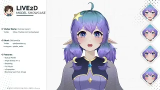 【VTuber Showcase - Live2D】Astrea by Bellewelle