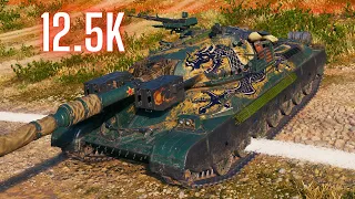 World of Tanks WZ-111 model 5A  12.5K Damage & Vz.55 12K Damage