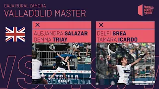 🇬🇧 Semifinal Highlights Salazar/Triay Vs González/Sainz English | Valladolid Master Caja Rural de