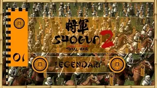 Let's Play Total War: Shogun 2 (Legendary) - Ikko Ikki - Ep.01 - Forging Alliances!