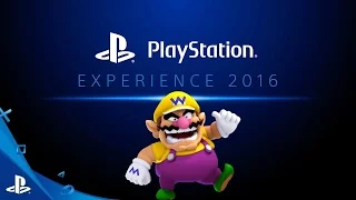 PlayStation Experience 2016 Day 2 Live With Games and Wario