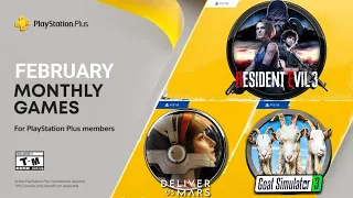 PS PLUS ESSENTIAL FREE GAMES FEBRUARY 2024 | 1 PS5 and 2 PS4 Games Free this month