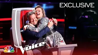 Kelly Clarkson and Blake Shelton's Sibling Rivalry - The Voice 2018 (Digital Exclusive)