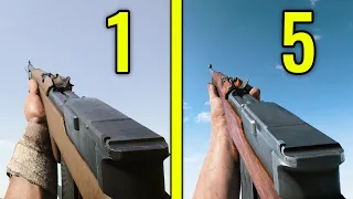 Battlefield 1 vs Battlefield 5 2020 - Weapons Comparison