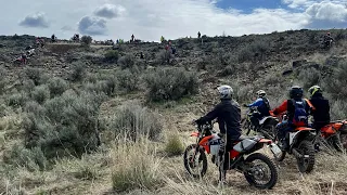 2024 Desert 100 Ironman Poker Run - WR250R