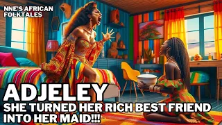 SHE TURNED HER RICH BEST FRIEND TO HER MAID! #africanfolktales #folklore #africanstories #folktales