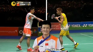 【1080P50FPS】- MS - F - Lee Chong Wei vs Chen Long - 2013 All England Open - Hightlights