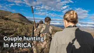 Couple hunting in Africa ┃ Plains Game ┃ Bushmans Quiver Safaris