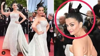 Aishwarya Rai Bachchan's Unbelivable SHOCKING Hair Style At Cannes 2018