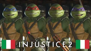 Injustice 2: Tartarughe Ninja (TMNT) Dialoghi Parte 1 ITA