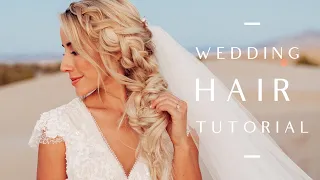 My Wedding Hair Tutorial - beautiful side braid