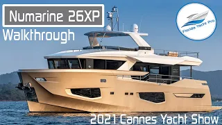85ft Superyacht Explorer - Numarine 26 XP Walkthrough @ 2021 Cannes Yacht Show | Available Build