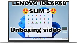🔥LENOVO IdeaPad Slim 5 Unboxing 😍 |Lenovo 12 gen laptop  | 1tb SSD | 16gb Ram |