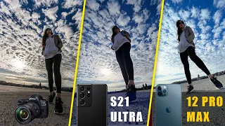 S21 Ultra vs iPhone 12 Pro Max - BLIND TEST