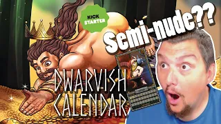 We made a Saucy Dwarvish Calendar! On Kickstarter NOW!