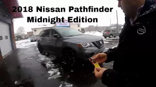 2018 Nissan Pathfinder SL AWD Midnight Edition Detailed Walk Around