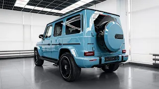 Редкий Гелик G63  клеим в бронь. Фирменный детейлинг для Rolls Royce.