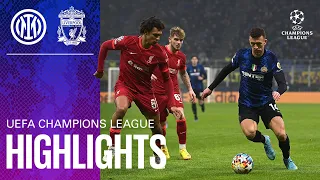 INTER 0-2 LIVERPOOL | HIGHLIGHTS | UEFA Champions League 2021/22 ⚽⚫🔵