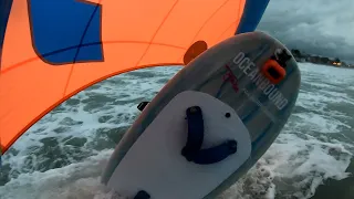 01.16.21 An attempt at winging big waves at Nahant