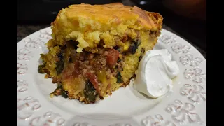 STUFFED MEXICAN CORNBREAD: QUICK WEEKNIGHT DINNER