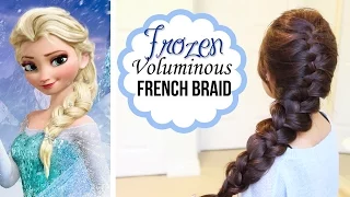 ❄ Frozen Elsa's French Braid Hairstyle ❄ Hair Tutorial