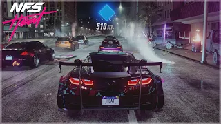 Need For Speed Heat | K.S Edition Corvette Grand Sport Night Racing Gameplay [4K] (Insane Sound)