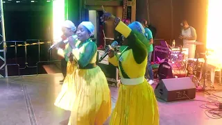 SEE HOW LOISE MWANGI AND HER SISTERS performed at Embu Moi Stadium At Love Kenyans Festivals