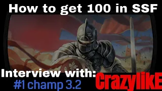 How to get 100 in POE SSF: Interview with CrazylikE #1 Champ in 3.2
