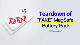 The Inside Is Crazy | Teardown of “FAKE” Apple MagSafe Battery Pack