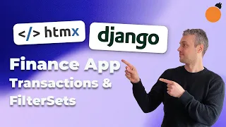 Django & HTMX App - Display Transactions | django-filter FilterSet