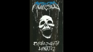 MUTILATED ‎- Psychodeath lunatics Demo 1988 (Death metal, old school, France)