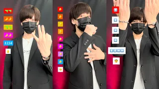 【TikTok medley】eazy dance tutorial TAKAHARU emoji challenge trend 2024 🕺🕺🕺