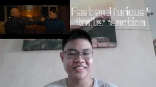 F9 - Official Trailer Reaction (The Fast and The Furious 9)