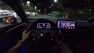 2023 Cupra Formentor VZ5 [2.5 TFSI, 390 HP] Night POV Test ride #115 (ambient light) CARINIK