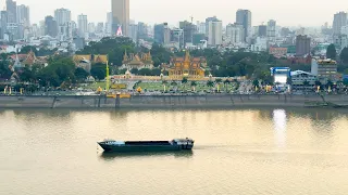 Royal Palace Birdview from Soka Hotel | Phnom Penh Cambodia