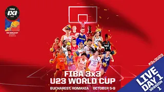 RE-LIVE | FIBA 3x3 U23 World Cup 2022 | Day 1/Session 1