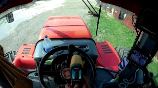 (Сезон 2018) трактор к 744 р4, ремонт дисковой бороны!