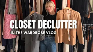 CLOSET DECLUTTER | My blazer collection Autumn 2023 | In The Wardrobe VLOG