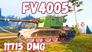 FV4005 - 11715 Damage - Fjords | World of Tanks
