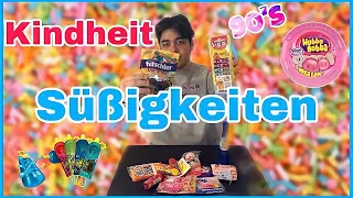 Ich teste Kindheit Süßigkeiten (90er-2000er)🍫🍭🍬