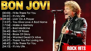 Bon Jovi Greatest Hits Full Album ~ Best Rock Songs Playlist Ever