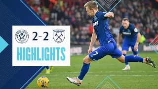 Sheffield United 2-2 West Ham | Hammers Denied In Stoppage Time | Premier League Highlights