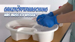 Ganzkörperwaschung | Was muss ich wissen? | Pflege Kanal