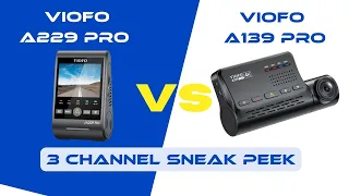 Viofo A139 Pro vs Viofo A229 Pro 3 Channel Dash Cam Footage