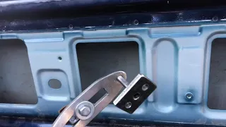 Truck Tailgate Dent Repair without repainting.