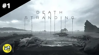 Death Stranding #1 - Кодзима - гений? [Запись стрима БЕЗ КОММЕНТАРИЕВ]