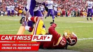 Maurice Harris' RIDICULOUS One-Handed TD Grab! 🦄  | Can't-Miss Play | NFL Wk 10