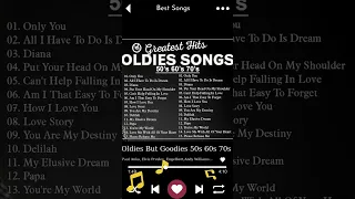 OLDIES BUT GOODIES 50S 60S 70S 80S | GREATEST HITS SONGS OF ALL TIME